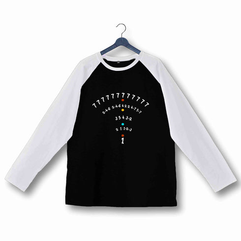 4 Aaramkhor Specials TV Series Seven Seven Seven Custom Printed Graphic Design Raglan T-Shirt for Women